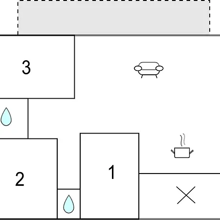 Дом отдыха Awesome In With Kitchen *